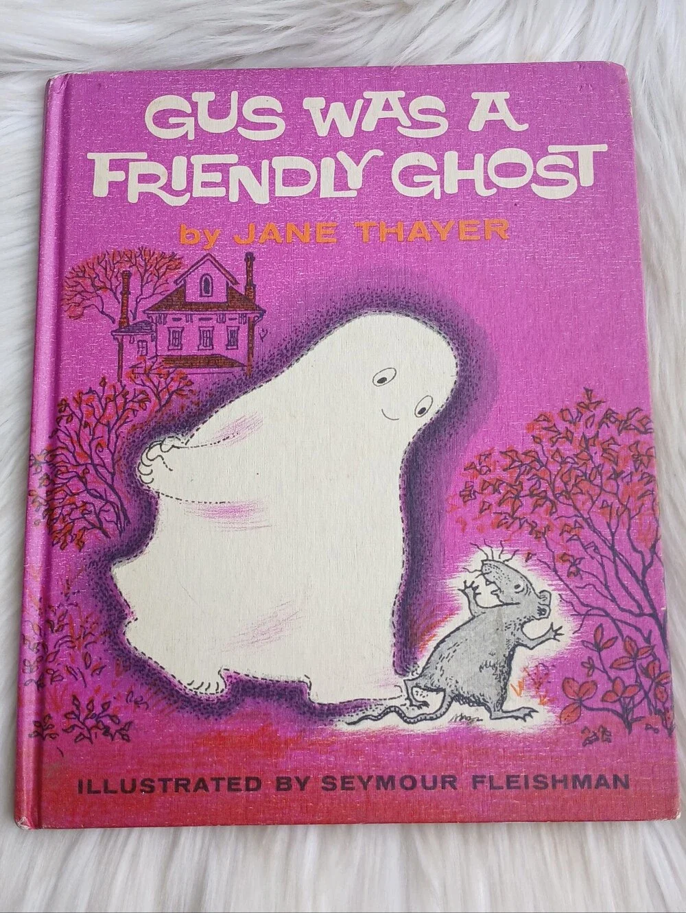 Gus Was a Friendly Ghost by Jane Thayer Children's Book Vintage Hardcover Retro
